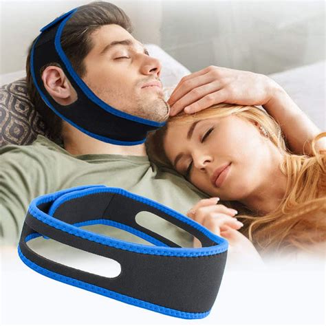 chin strap to prevent snoring.